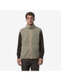 Pile K-Way YANNICK SHERPA POLAR DOUBLE Uomo - Verde