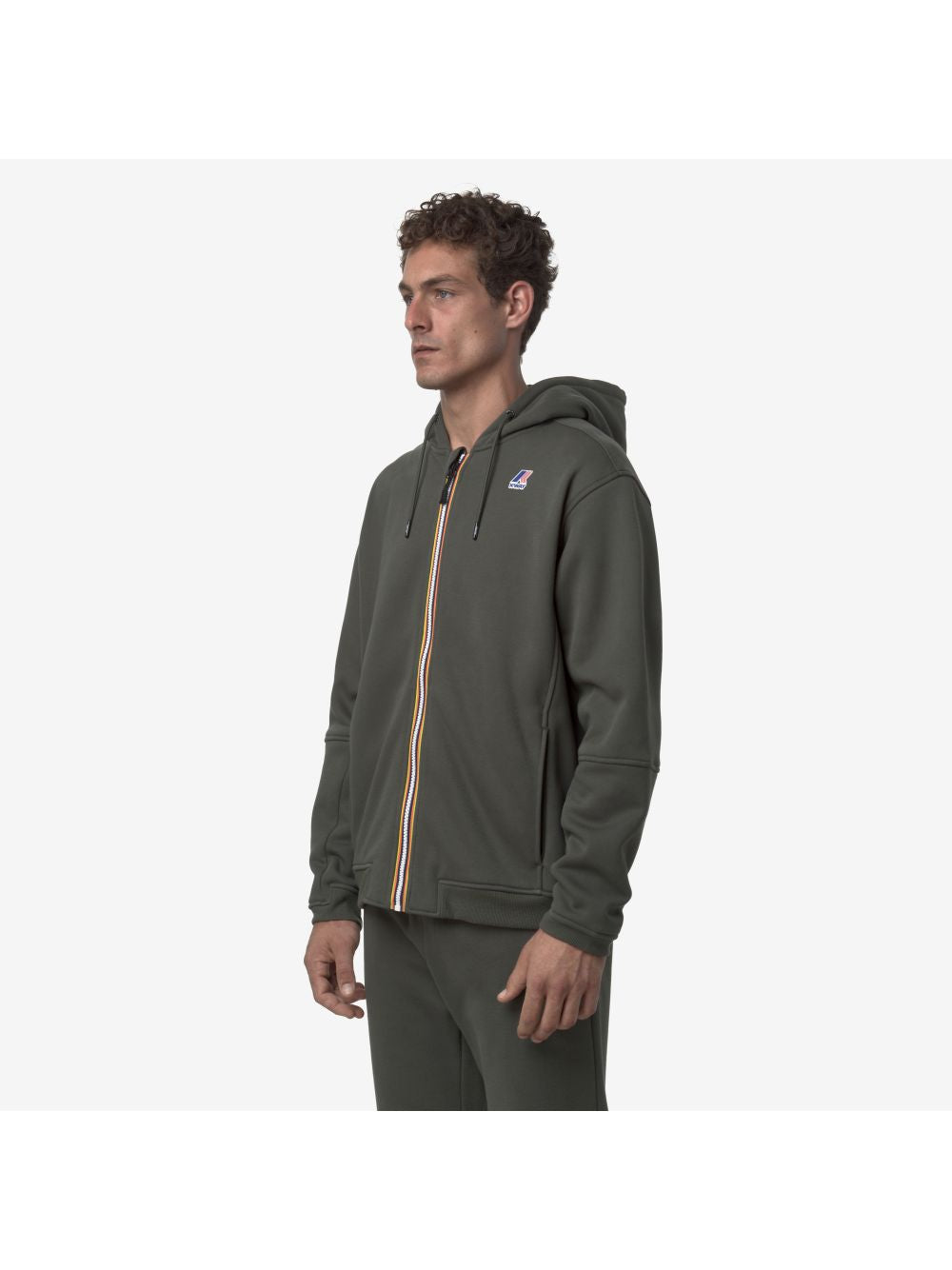 Pile K-Way PROSPER BRUSHED PC Unisex - Verde