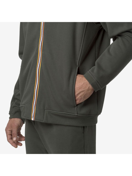 Pile K-Way PEPIN BRUSHED PC Unisex - Verde