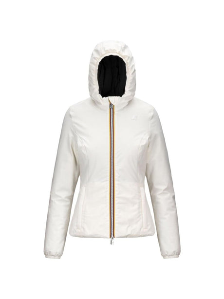 Giubbotto K-Way Lily St Warm Double Donna - Bianco