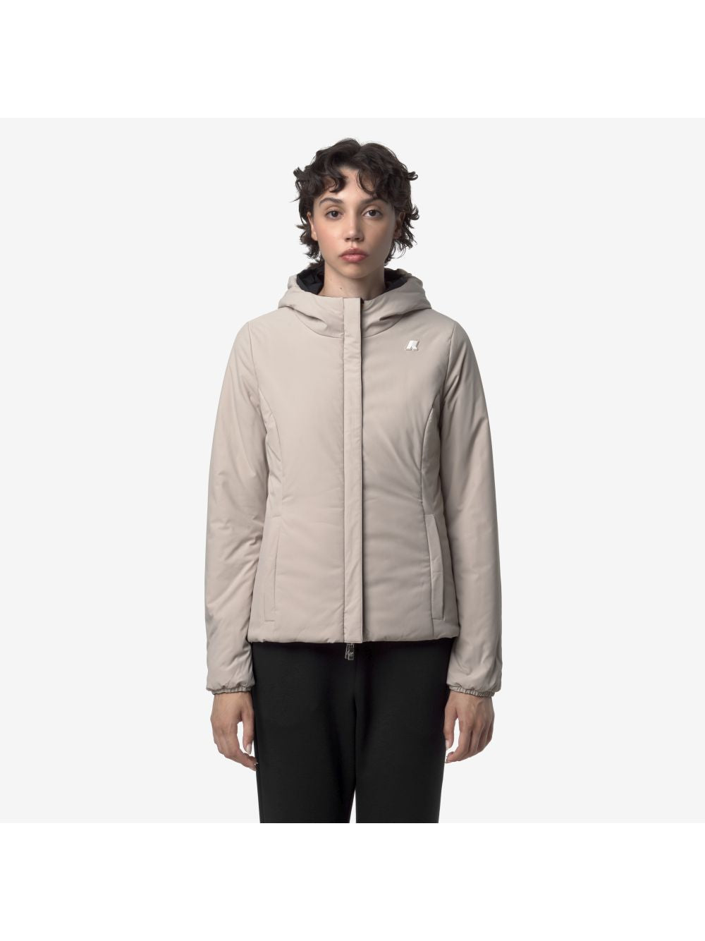 Giubbotto K-Way Lily St Warm Double Donna - Nero