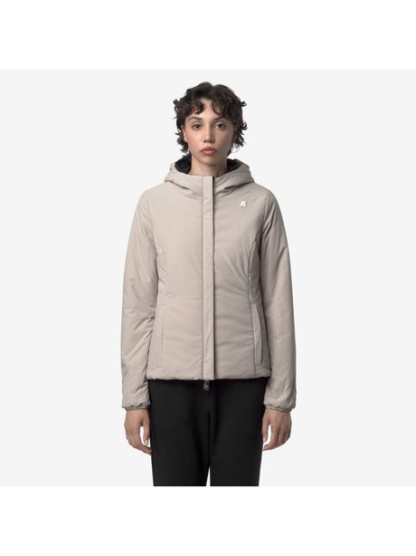 Giubbotto K-Way Lily St Warm Double Donna - Nero