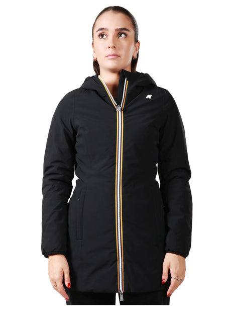 Giubbotto K-Way DENISE ST WARM DOUBLE Donna - Nero