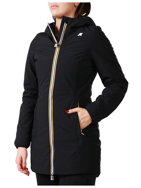 Giubbotto K-Way DENISE ST WARM DOUBLE Donna - Nero