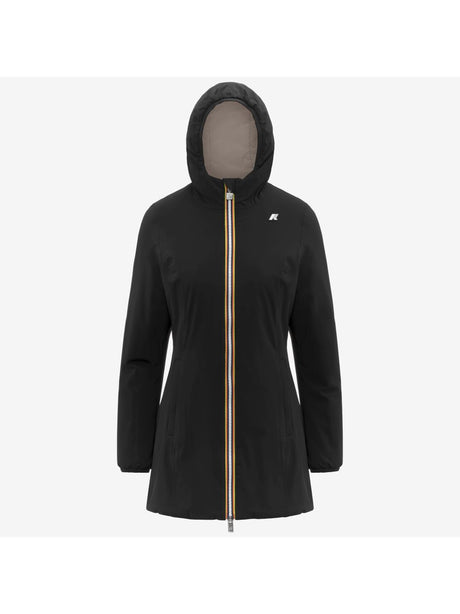 Giubbotto K-Way DENISE ST WARM DOUBLE Donna - Nero