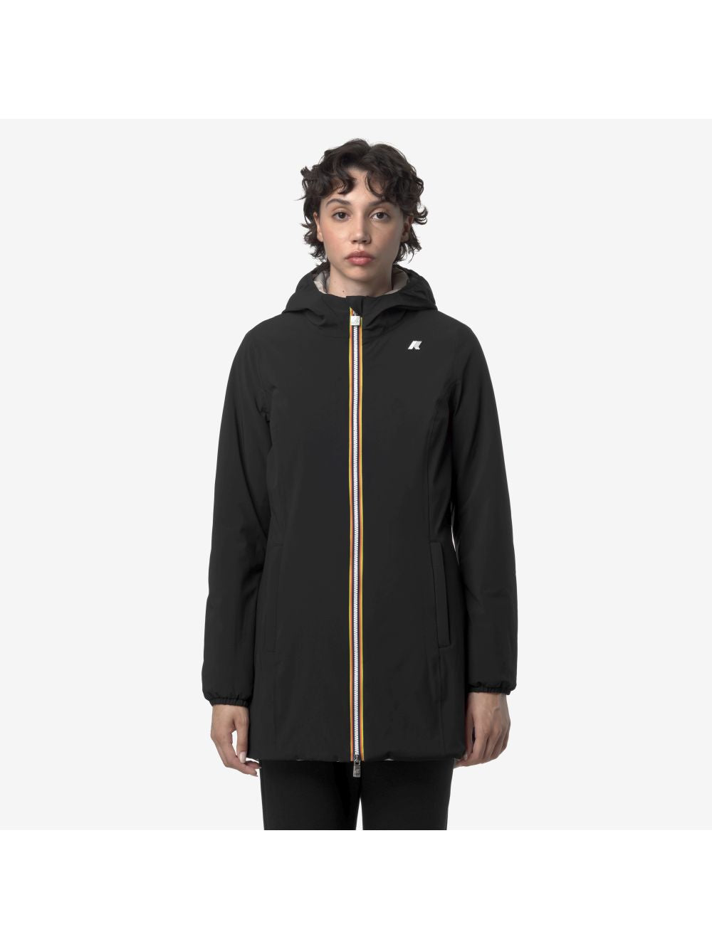 Giubbotto K-Way DENISE ST WARM DOUBLE Donna - Nero