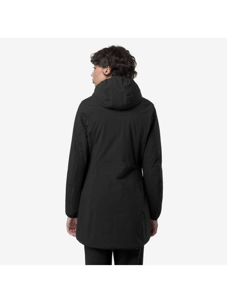 Giubbotto K-Way DENISE ST WARM DOUBLE Donna - Nero