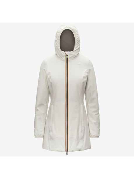 Giubbotto K-Way DENISE ST WARM DOUBLE Donna - Bianco