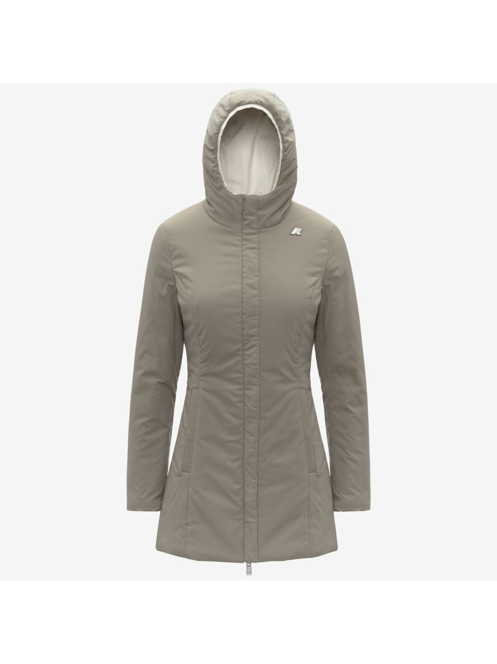 Giubbotto K-Way DENISE ST WARM DOUBLE Donna - Bianco