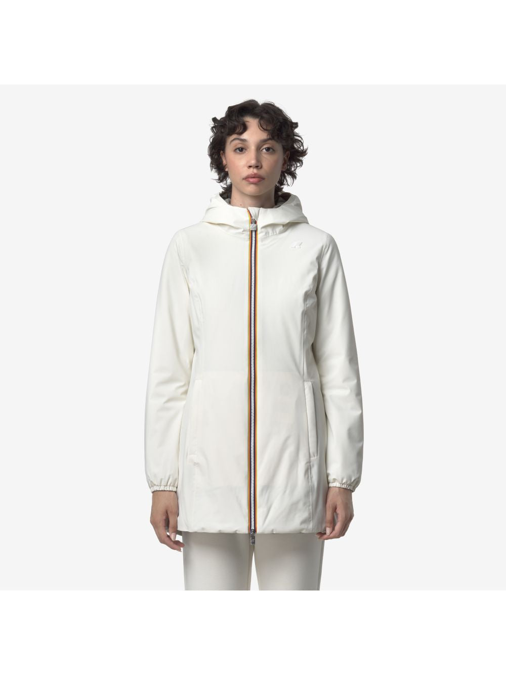 Giubbotto K-Way DENISE ST WARM DOUBLE Donna - Bianco