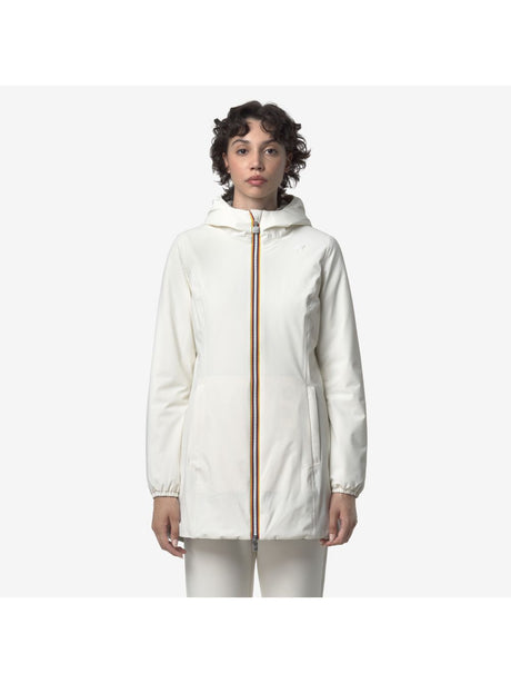Giubbotto K-Way DENISE ST WARM DOUBLE Donna - Bianco