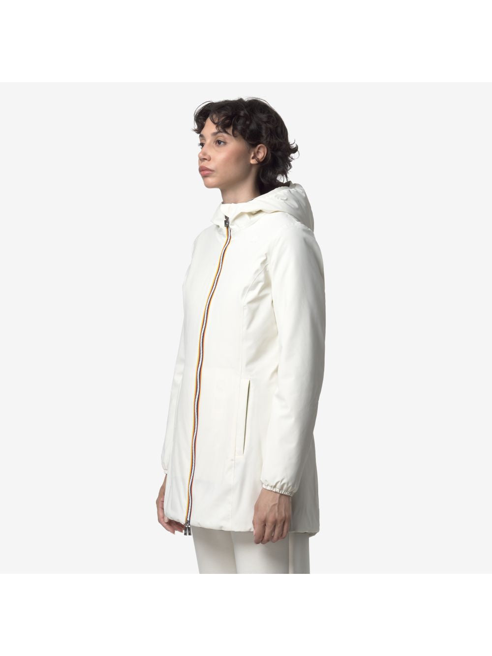 Giubbotto K-Way DENISE ST WARM DOUBLE Donna - Bianco