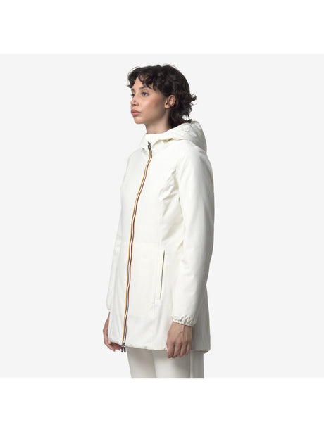 Giubbotto K-Way DENISE ST WARM DOUBLE Donna - Bianco