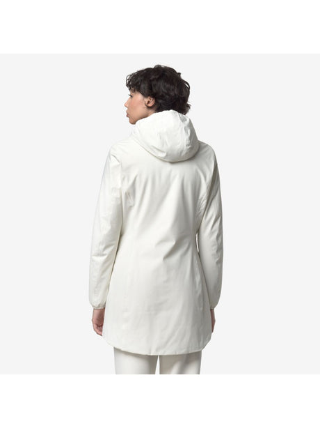 Giubbotto K-Way DENISE ST WARM DOUBLE Donna - Bianco