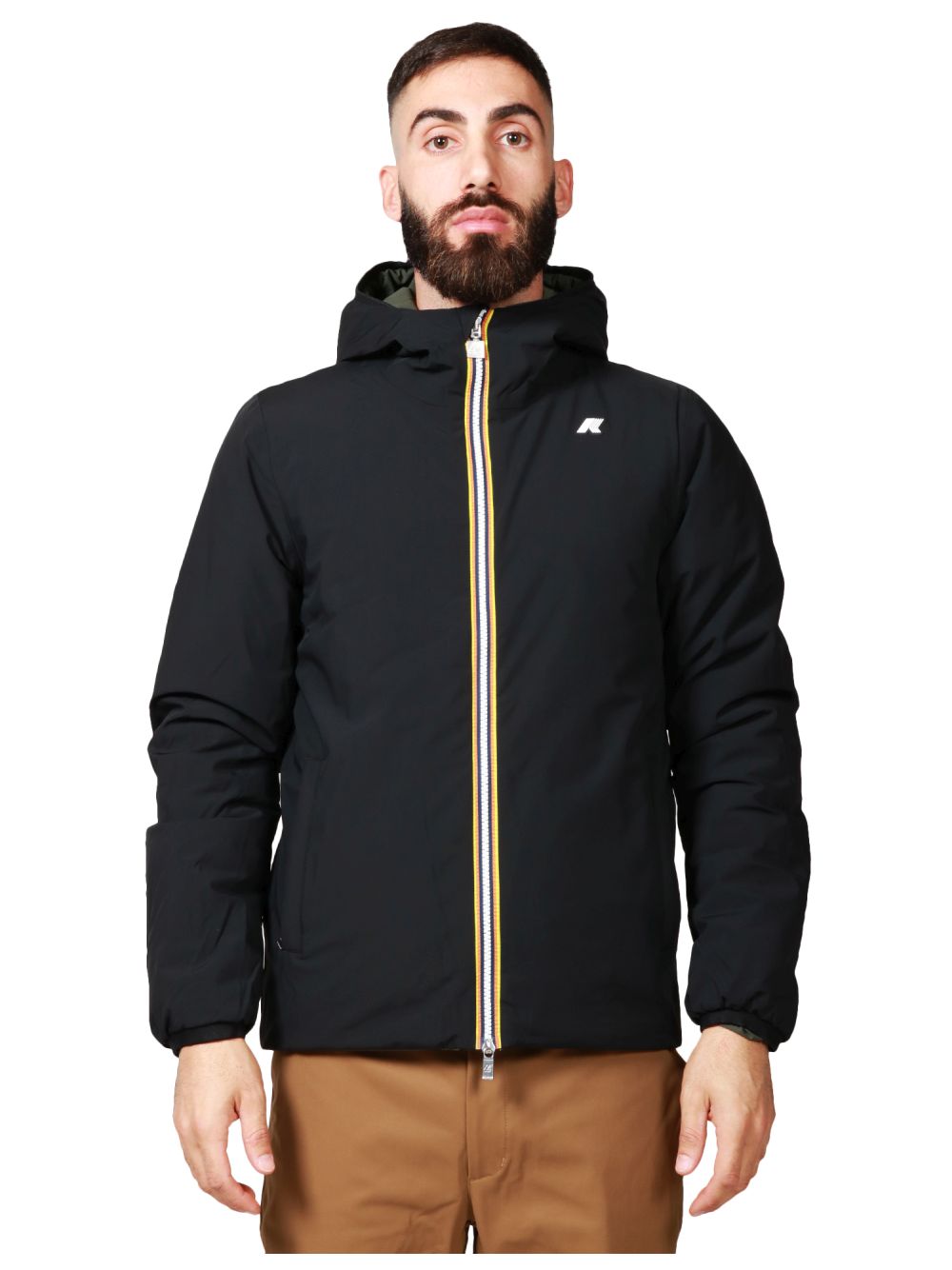 Giubbotto K-Way JACK ST WARM DOUBLE Uomo - Nero