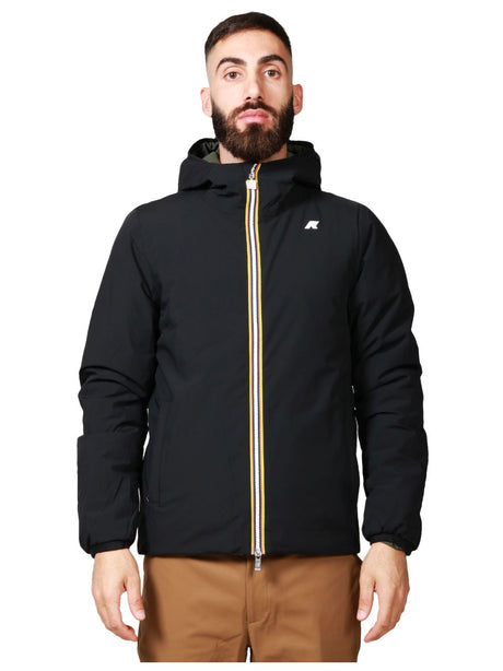Giubbotto K-Way JACK ST WARM DOUBLE Uomo - Nero