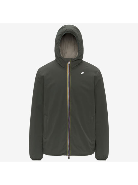 Giubbotto K-Way JACK ST WARM DOUBLE Uomo - Verde