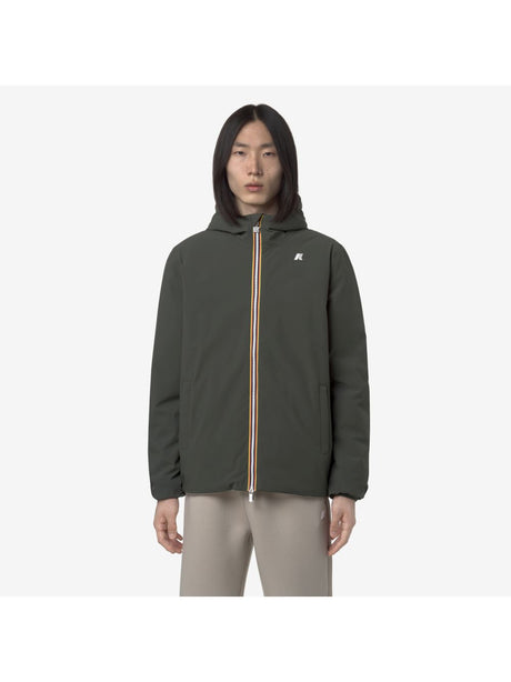 Giubbotto K-Way JACK ST WARM DOUBLE Uomo - Verde