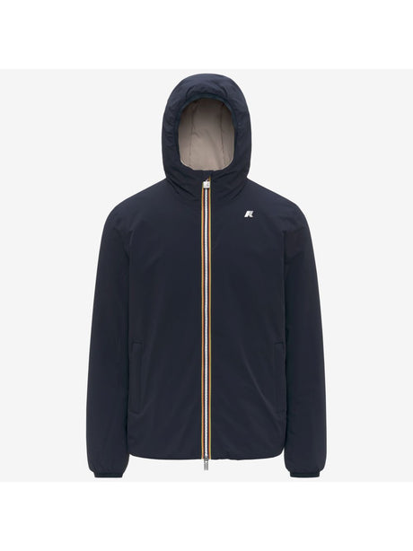 Giubbotto K-Way JACK ST WARM DOUBLE Uomo - Blu