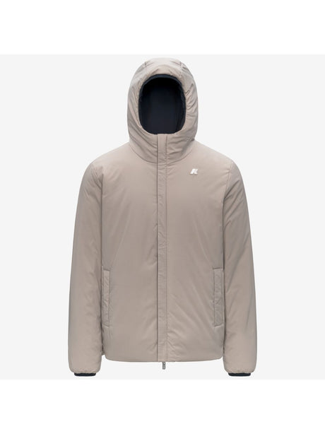 Giubbotto K-Way JACK ST WARM DOUBLE Uomo - Blu