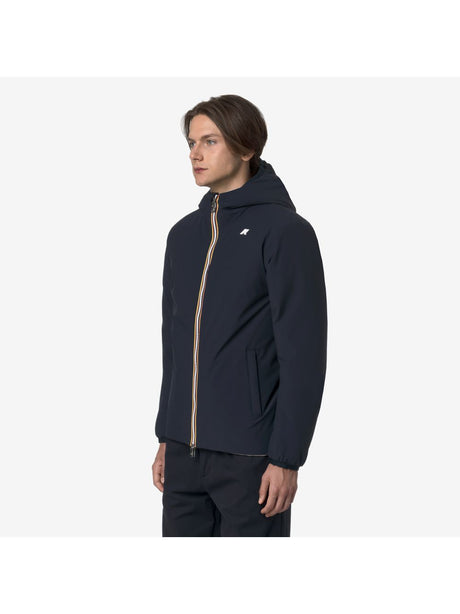 Giubbotto K-Way JACK ST WARM DOUBLE Uomo - Blu