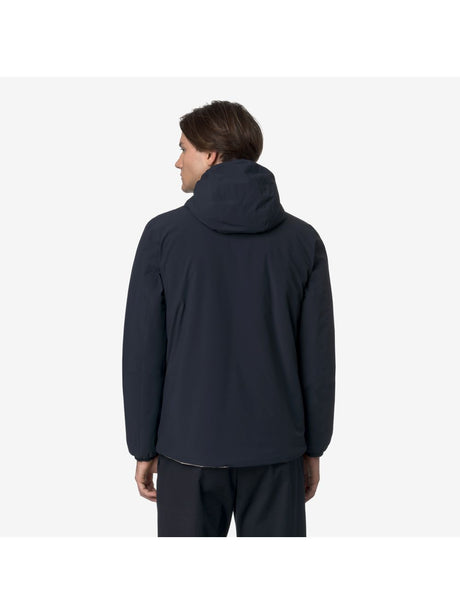 Giubbotto K-Way JACK ST WARM DOUBLE Uomo - Blu