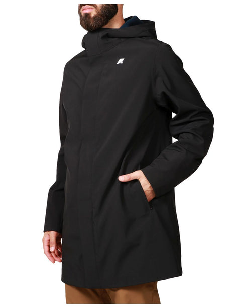 Giubbotto K-Way Marlyn Bonded Uomo - Nero