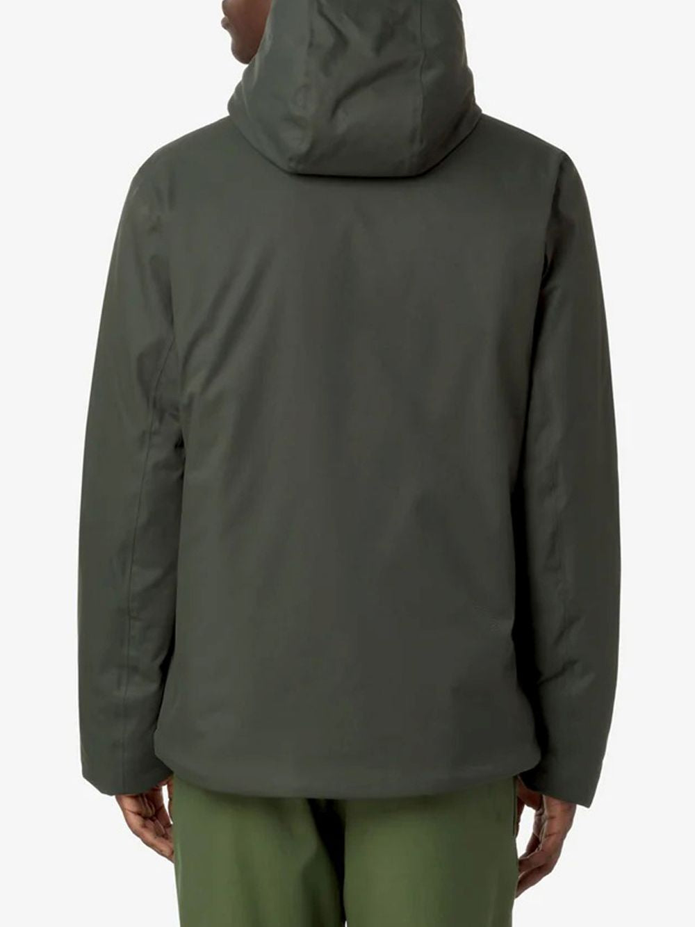Giubbotto K-Way JACKO TWILL MARMOTTA Uomo - Verde