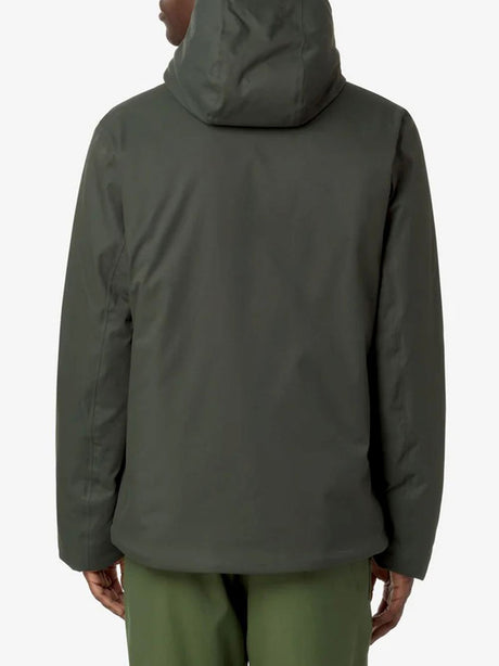 Giubbotto K-Way JACKO TWILL MARMOTTA Uomo - Verde