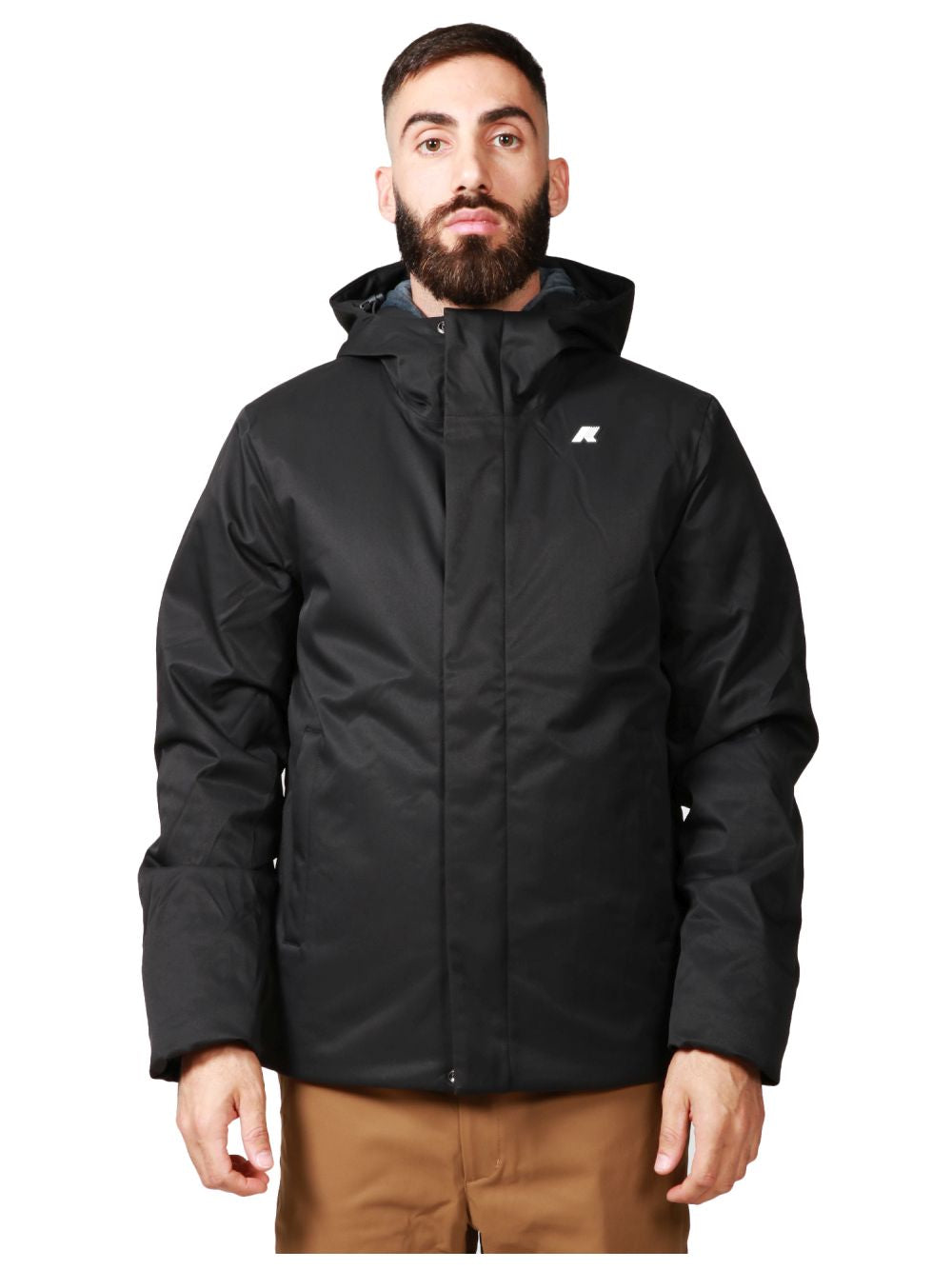 Giubbotto K-Way JACKO TWILL MARMOTTA Uomo - Blu
