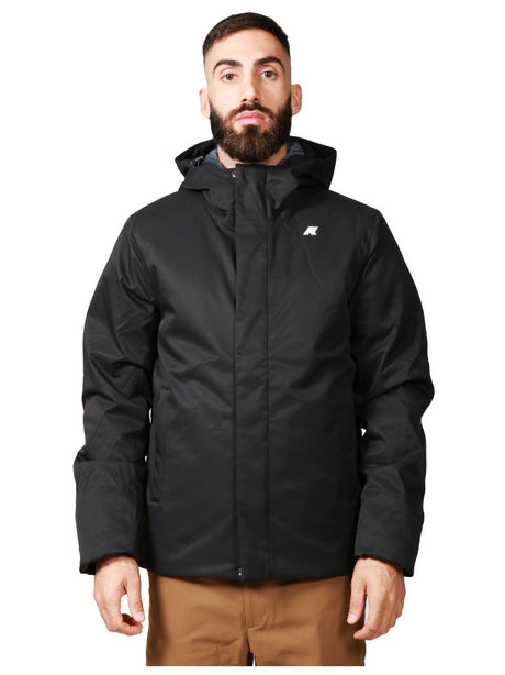 Giubbotto K-Way JACKO TWILL MARMOTTA Uomo - Blu