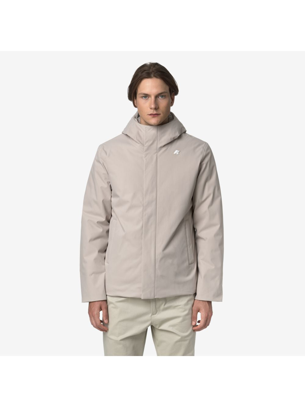 Giubbotto K-Way JACKO TWILL MARMOTTA Uomo - Beige