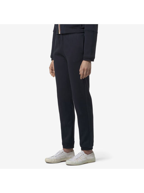 Pantalone K-Way PHILBERT BRUSHED PC Unisex - Blu