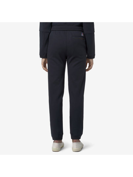 Pantalone K-Way PHILBERT BRUSHED PC Unisex - Blu