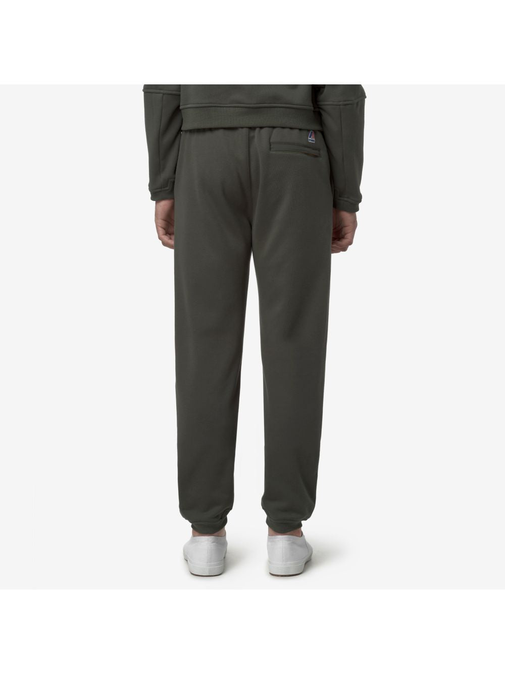Pantalone K-Way PHILBERT BRUSHED PC Unisex - Verde