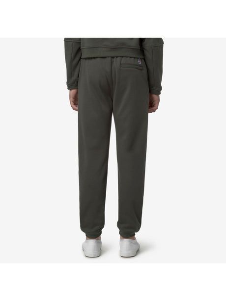 Pantalone K-Way PHILBERT BRUSHED PC Unisex - Verde