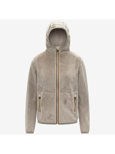 Pile K-Way LILY VELOUR POLAR DOUBLE Donna - Beige