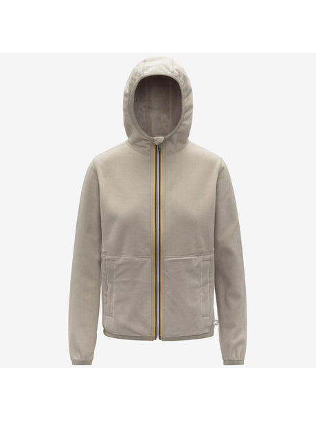 Pile K-Way LILY VELOUR POLAR DOUBLE Donna - Beige