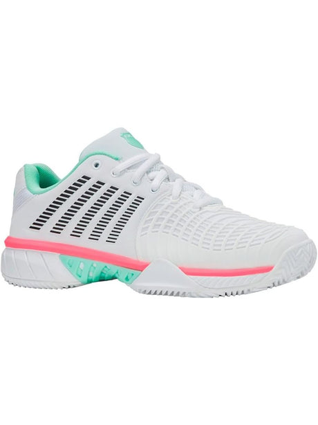 Scarpe Tennis K.Swiss express light 3 clay Donna - Bianco