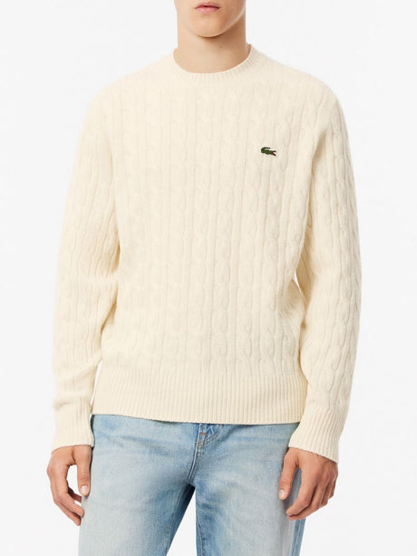 Pullover Lacoste Uomo - Avorio