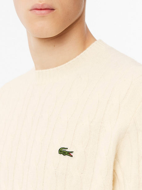 Pullover Lacoste Uomo - Avorio