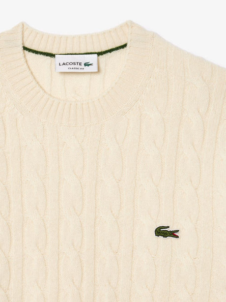 Pullover Lacoste Uomo - Avorio