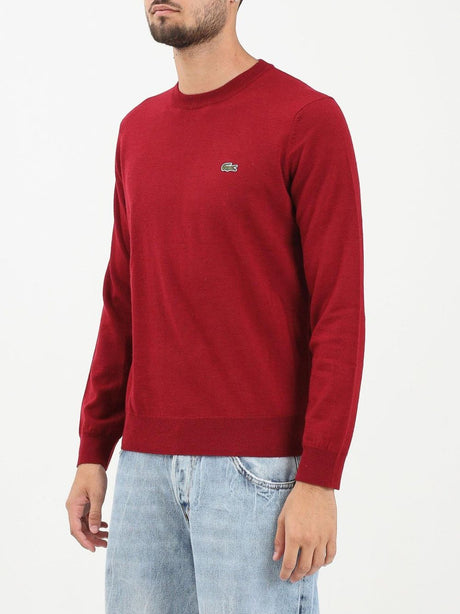 Pullover Lacoste Uomo - Rosso