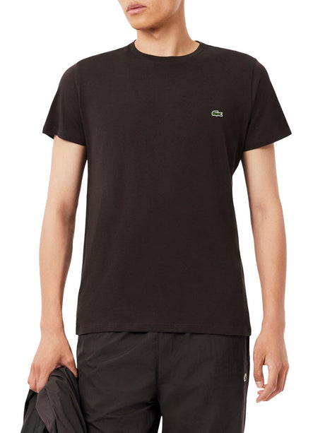 T-shirt Lacoste Uomo - Marrone