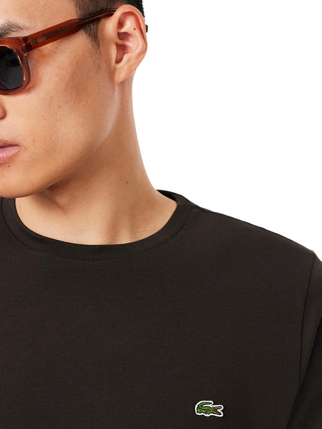 T-shirt Lacoste Uomo - Marrone