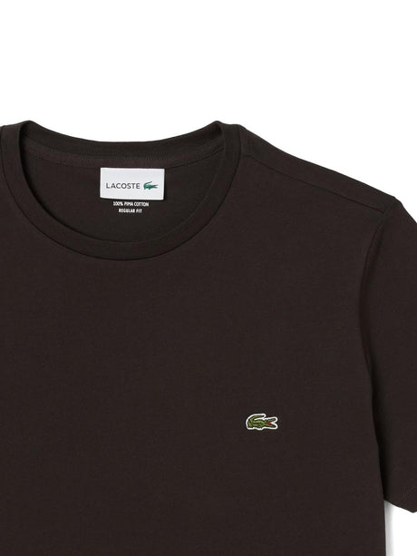 T-shirt Lacoste Uomo - Marrone