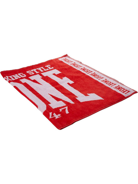 Asciugamano - Telo Leone da ring Unisex - Rosso
