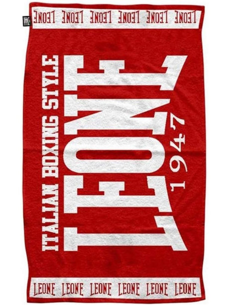 Asciugamano - Telo Leone da ring Unisex - Rosso