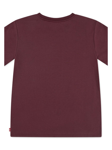 T-shirt Levi's Bambina - Bordeaux