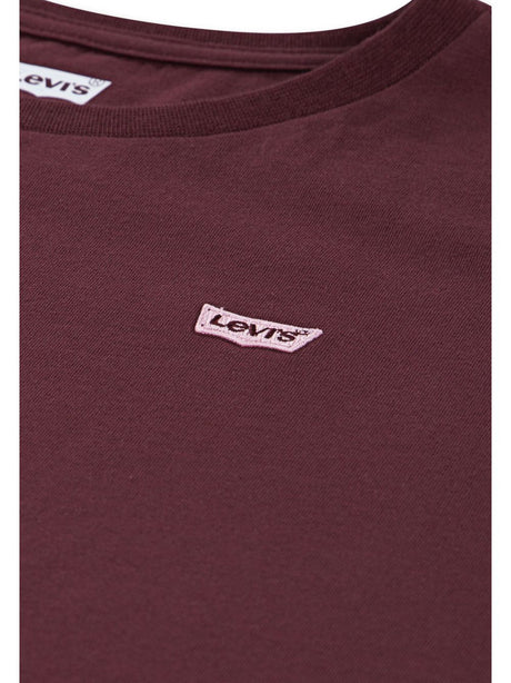 T-shirt Levi's Bambina - Bordeaux